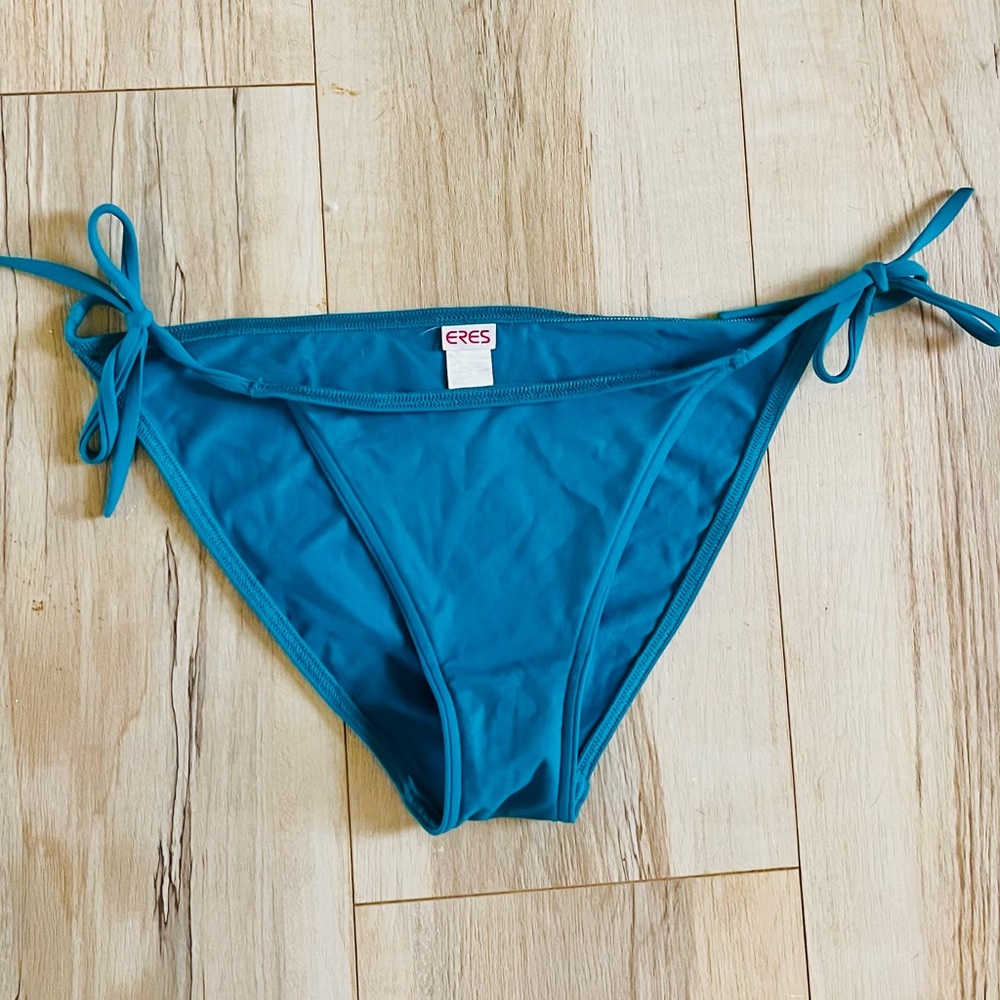 Eres Teal Tie-Side Bikini Bottom